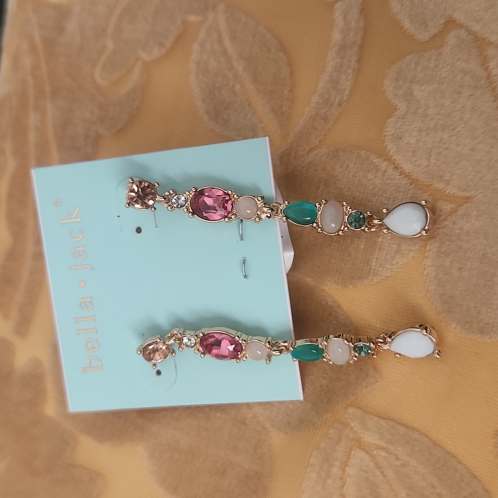 Bella & Jack stone Earring NWT